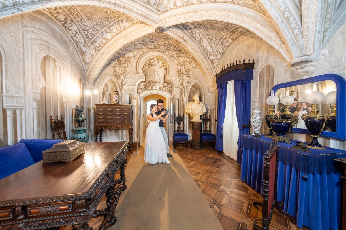 Staged Visit to Pena Palace 